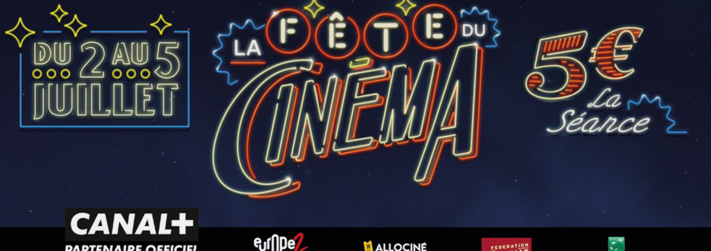 Evènement - Fête du cinéma - du Dimanche 02 au Mercredi 05 juillet - Cinéma Les Étoiles - Bruay la Buissière